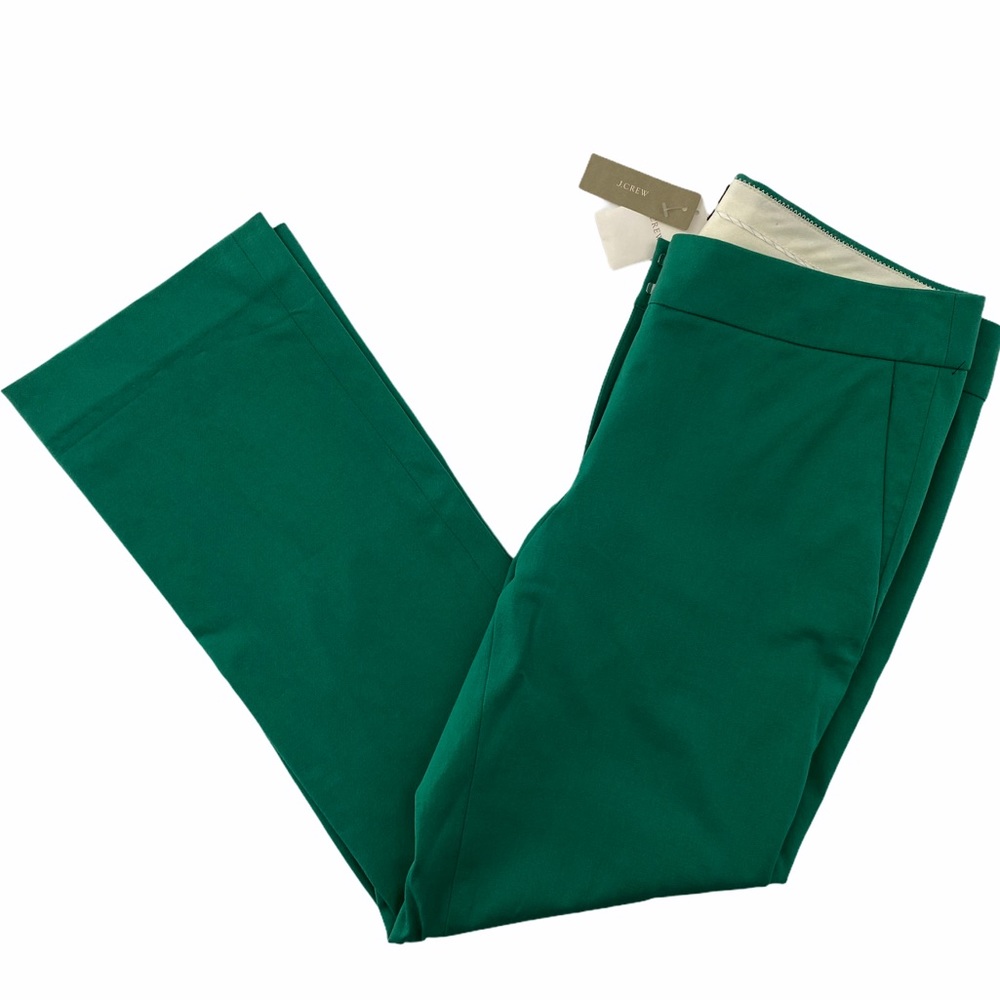 NWT J. Crew Campbell Green Ankle Pant | 4